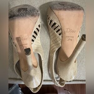 Dior Slingback Beige